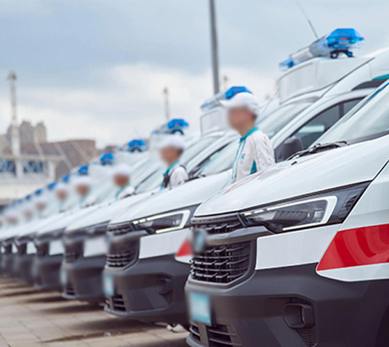 滨海新区服务车队展示